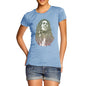 Women's Modern Art Typography Bob Marley T-Shirt