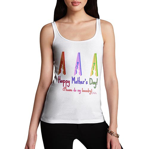 Women's Funny Please Do My Laundry Tank Top