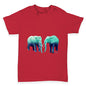 Blue Elephants Baby Toddler T-Shirt