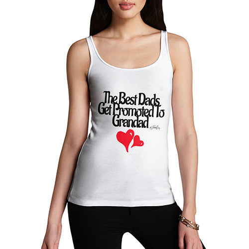 Women's Dads Promoted to Granddad Tank Top