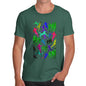 Men's Soccer Football Silhouettes T-Shirt
