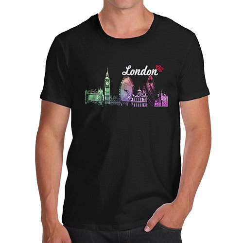 Men's Love London Cityscape T-Shirt