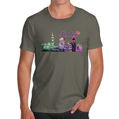 Men's Love London Cityscape T-Shirt