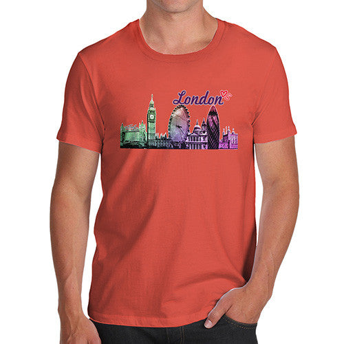Men's Love London Cityscape T-Shirt
