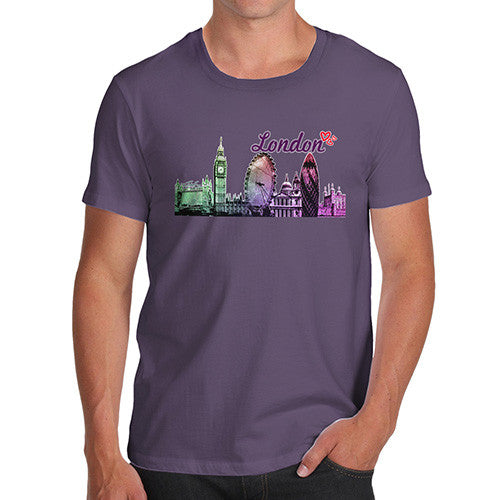 Men's Love London Cityscape T-Shirt