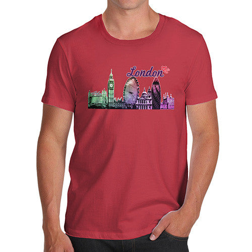 Men's Love London Cityscape T-Shirt