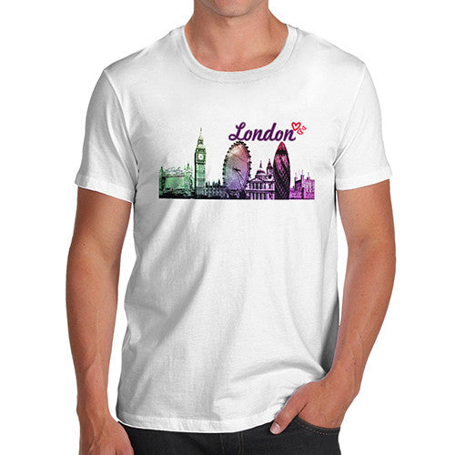 Men's Love London Cityscape T-Shirt
