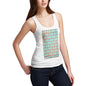 Women's Cherry Blossom Pattern Tank Top