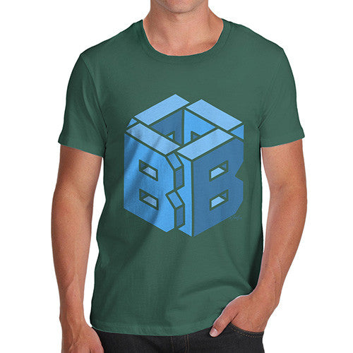 Men's Alphabet Letter B T-Shirt