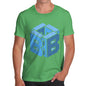 Men's Alphabet Letter B T-Shirt