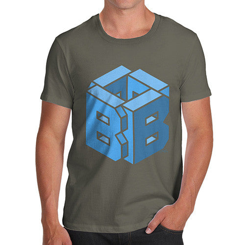 Men's Alphabet Letter B T-Shirt