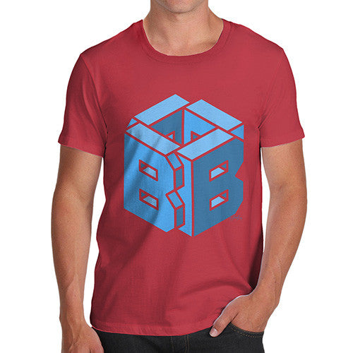Men's Alphabet Letter B T-Shirt