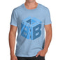 Men's Alphabet Letter B T-Shirt