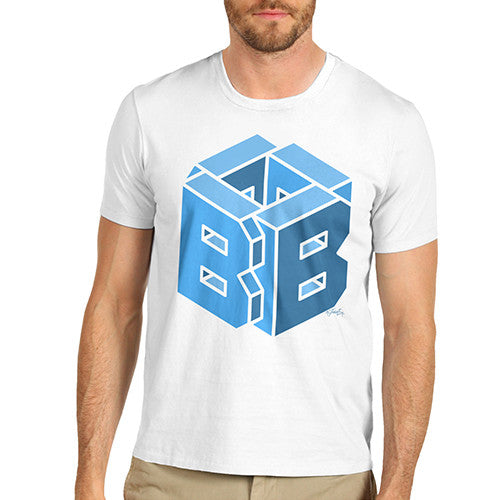 Men's Alphabet Letter B T-Shirt