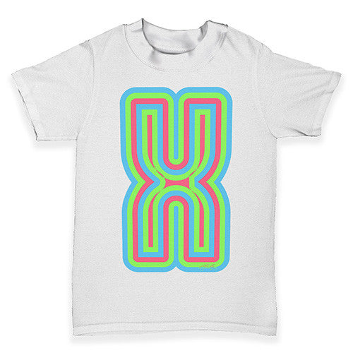 Alphabet Letter X Baby Toddler T-Shirt