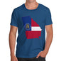 Men's USA States and Flags Georgia T-Shirt