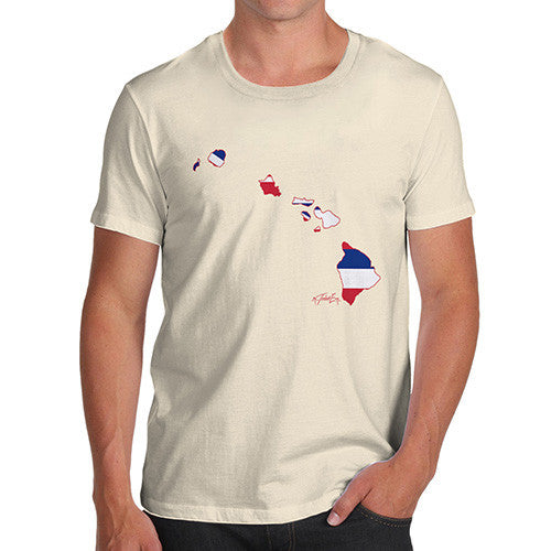 Men's USA States and Flags Hawaii T-Shirt