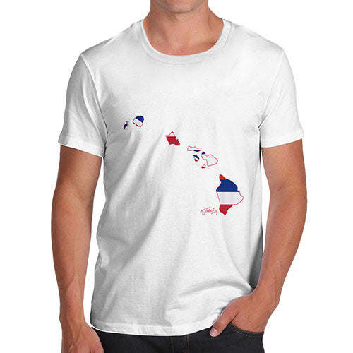 Men's USA States and Flags Hawaii T-Shirt