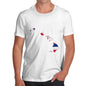 Men's USA States and Flags Hawaii T-Shirt