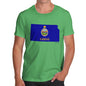 Men's USA States and Flags Kansas T-Shirt