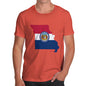 Men's USA States and Flags Missouri T-Shirt