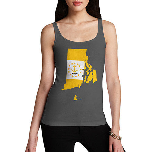 Women's USA States and Flags Rhode Island Tank Top
