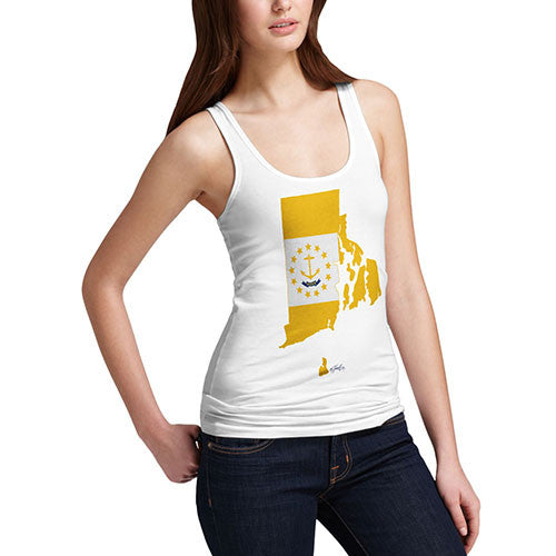 Women's USA States and Flags Rhode Island Tank Top