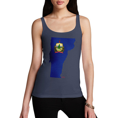 Women's USA States and Flags Vermont Tank Top