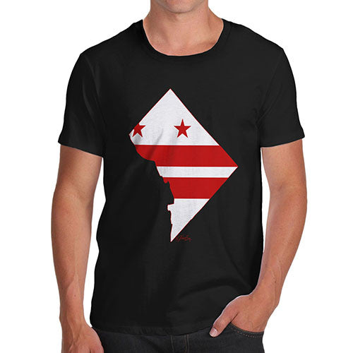 Men's USA States and Flags Washington DC T-Shirt