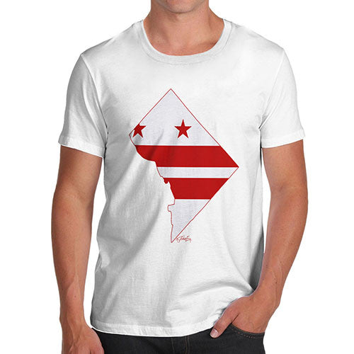 Men's USA States and Flags Washington DC T-Shirt