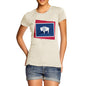 Women's USA States and Flags Wyoming T-Shirt