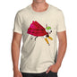 Men's Super Hero Bull Terrier T-Shirt