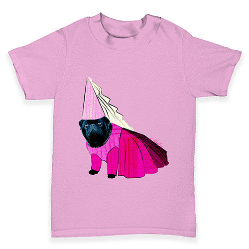 Princess Pug Baby Toddler T-Shirt