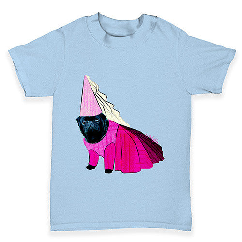 Princess Pug Baby Toddler T-Shirt