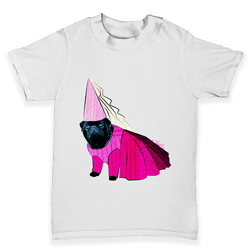 Princess Pug Baby Toddler T-Shirt