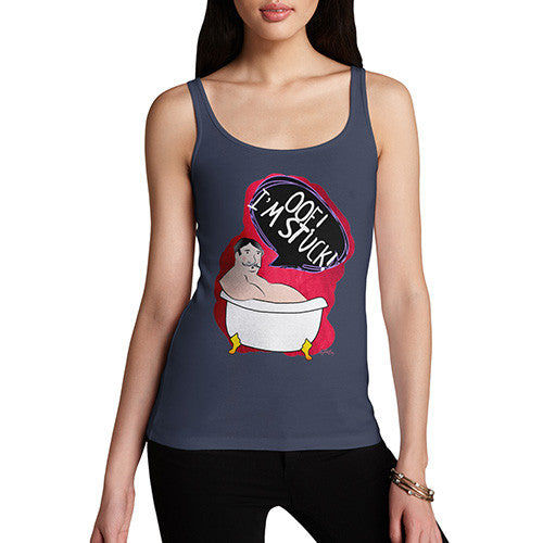 Women's President Taft Stuck In Bath Tank Top