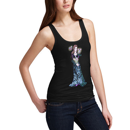 Women's Fairies In The Garden Tank Top