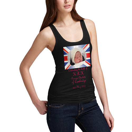 Women's Royal Baby Princess Charlotte First Photo Tank Top
