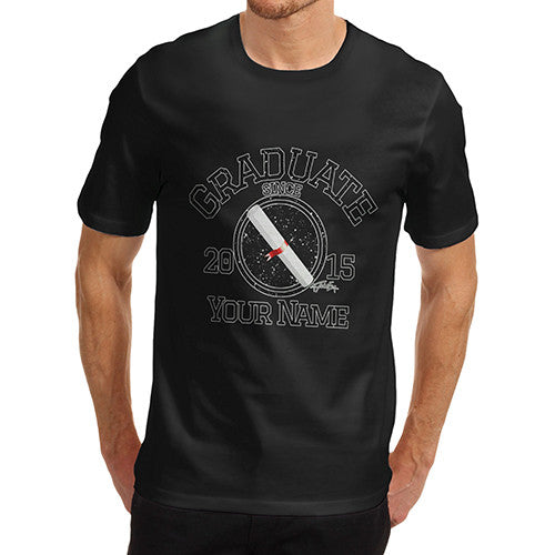 Men's Personalised Graduation T-Shirt