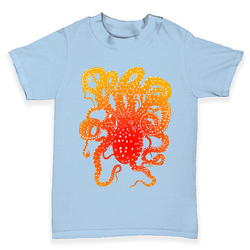 Octopus Tentacles Baby Toddler T-Shirt
