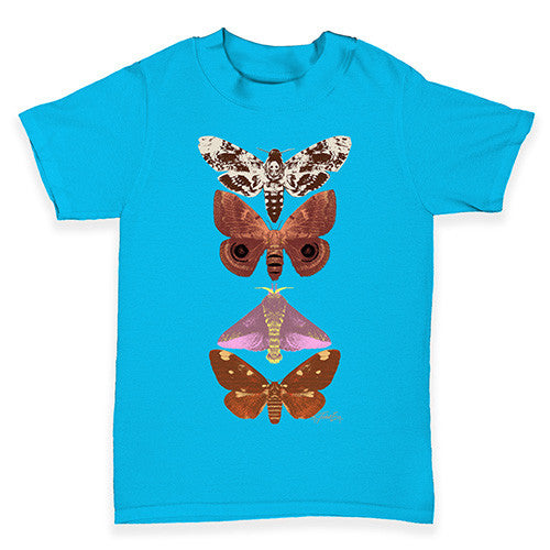 Butterflies And Moths Baby Toddler T-Shirt