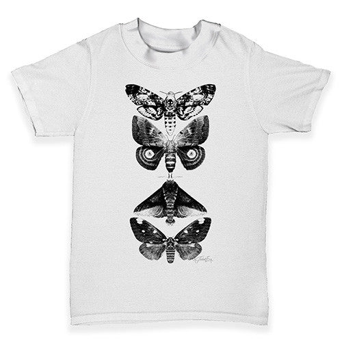 Butterflies And Moths Baby Toddler T-Shirt