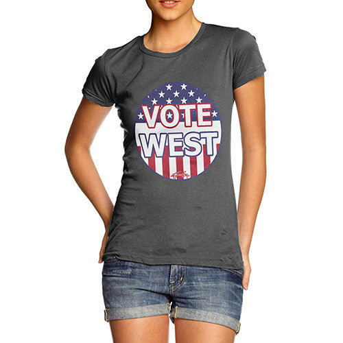 Women's Vote for Kanye West US President T-Shirt