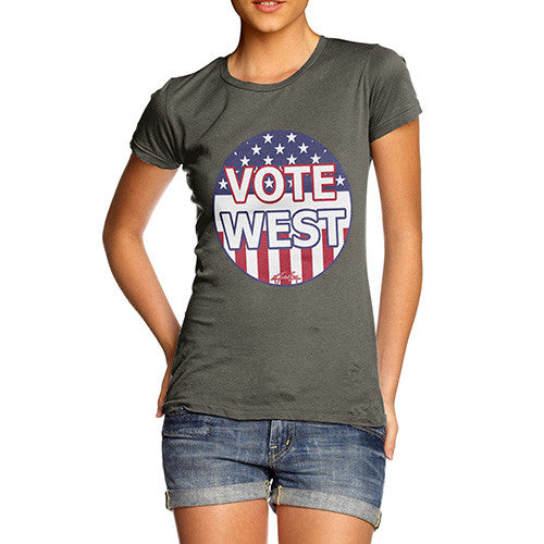 Women's Vote for Kanye West US President T-Shirt