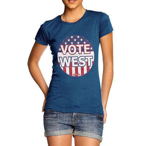 Women's Vote for Kanye West US President T-Shirt