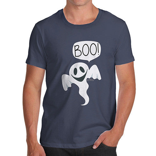 Men's Friendly Ghost Boo T-Shirt
