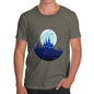 Men's Haunted Mansion On the Hill T-Shirt