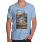 Men's Galactic Battle In Space T-Shirt