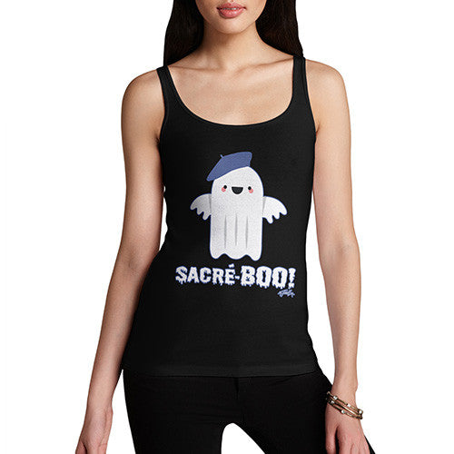 Women's French Ghost Sarce-Boo Tank Top