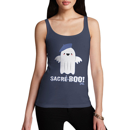 Women's French Ghost Sarce-Boo Tank Top